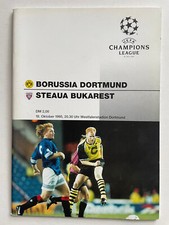 Fußballprogramm, Champions League, 1995/96, Borussia Dortmund - Steaua Bukarest