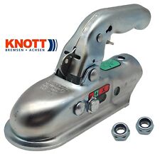 Kugelkupplung KNOTT KK14-B 1400 kg KK 14 B Ø45mm Kupplung Zugmaul Klaue 2x12,5 