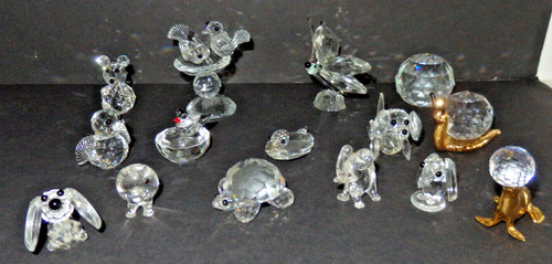 Glasfiguren a einige - 15,
