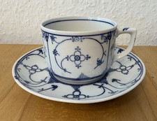 GKC Bavaria Indisch Blau Kaffeetasse und Untertasse Strohblume SEHR GUT