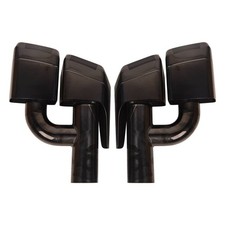 2X Endrohr Auspuffblenden für
