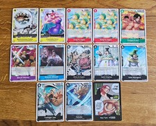 13x One Piece Sammelkarten -