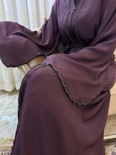 Abaya Kaftan Maxikleid Dubai Satin Farasha Jilbab Gr 38/40