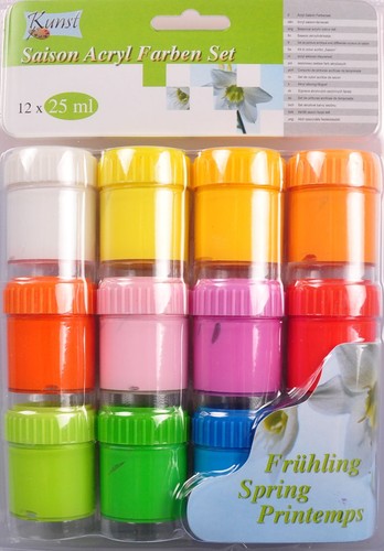 Acrylfarbenset 12x25ml