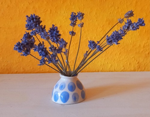 Traumhafte mini vase unikat - vase,
