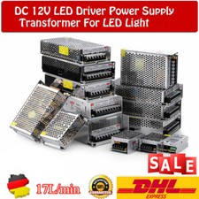 DC 12V LED Netzteil Trafo Schaltnetzteil Adapter Power Supply für LED Strip