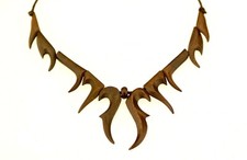 Goa Holzkette Holzschmuck