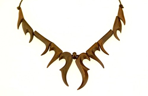 Goa holzkette holzschmuck - goa,