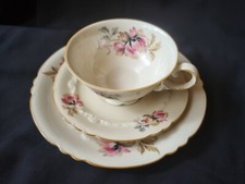 3 tlg. Sammeltasse Zeh Scherzer 1930 Jubiläumsmarke 50 Jahre