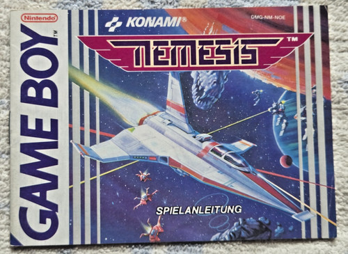 Nemesis game boy - game,