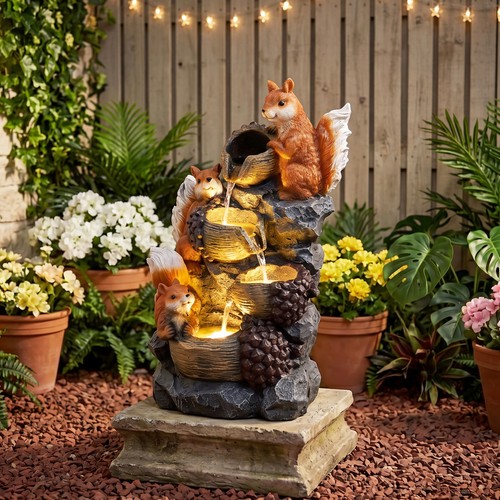 Stufiger springbrunnen - 4-stufiger,