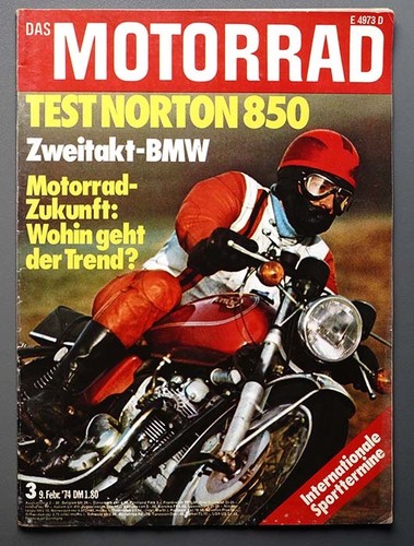 Das motorrad 1974 norton - motorrad, 1974/3