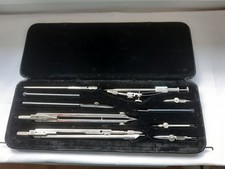 Alter Zirkelkasten P VI Präzision aus dem ALDA-WERK DDR