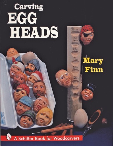 Carving egg heads mary finn - carving,