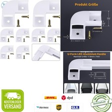 Eckverbinder für U LED Profil