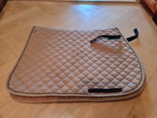 Schabracke Satteldecke Vielseitigkeit 60cm Ocker braun Kavalkade Ecoline 