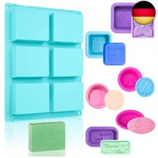 Seifenformen Silikon 7Stk Silikonform Seife Set für handgefertigte