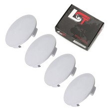 4x Nabendeckel Felgendeckel Naben Abdeckung Grau ø 64mm für AUDI TT 8J 8N FV
