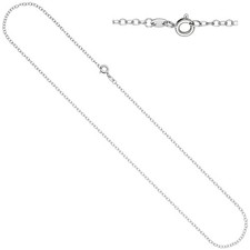 JOBO  "50965" Ankerkette weit 585 Gold Weißgold 2,0 mm 50 cm Kette Halskette Wei
