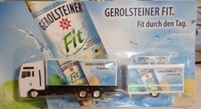 Gerolsteiner  Mineralwasser Truck MAN  HZ 1:87 Bierstand B1