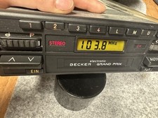 Echte Rarität: Autoradio Becker Grand Prix 763 für DB W123, W124,