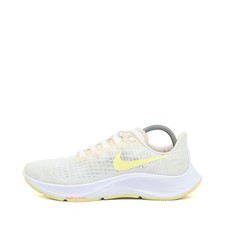 Nike Damen Zoom Pegasus 37 Sneaker Weiß Gelb Mesh Low-Top Air Laufschuh EU 38.5