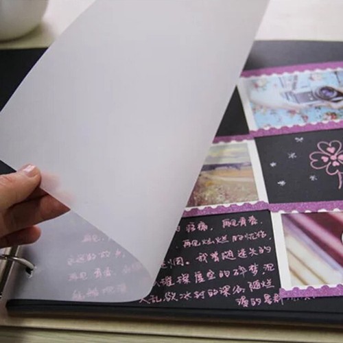 100 pcs transparentpapier - 100,