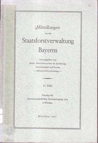 Mitteilungen aus der