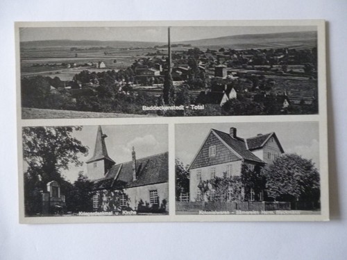 Ansichtskarte baddeckenstedt - ansichtskarte,