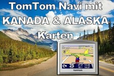 Navigationsgerät mit Kanada / Alaska Karten von 2025 (TomTom) **TOP Navi**