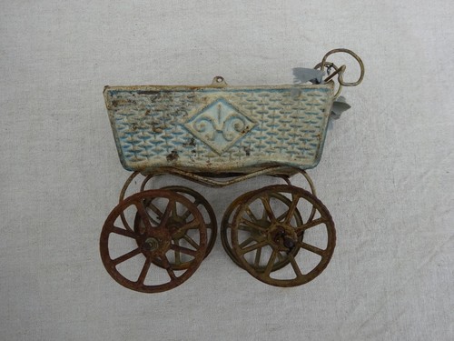 Alter puppenwagen blech - puppenwagen,