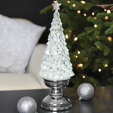 Weihnachten eisweißer Glitzer
