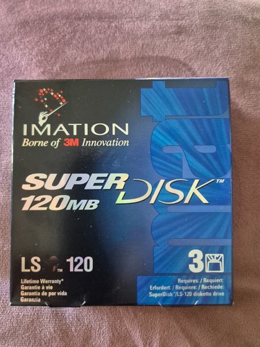 Imation superdisk 120mb für - superdisk,