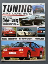  TUNING - Autos schöner machen Heft 2/88 BMW Schnitzer Kailine Matthes Oettinger