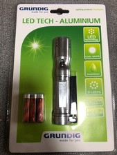10 x Grundig Taschenlampen Aluminium  LED in OVP VERKAUF ALS DEFEKT