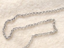 835 Silber ° Erbskette ° Halskette ° Kette ° 60 cm ° 4 Gramm