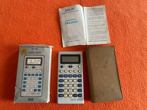 Ddr schulrechner 411 - mr,