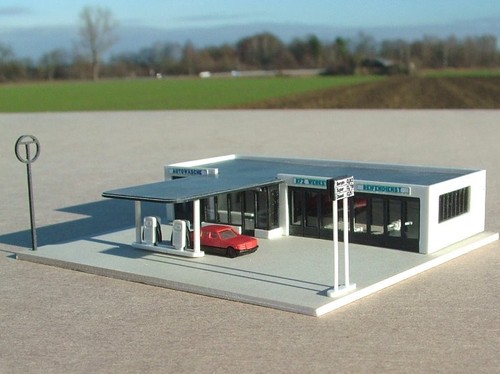 Tankstelle waschanlage - m.,