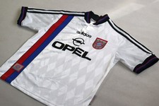 Adidas Bayern München Trikot Vintage Shirt Jersey Maglia Maillot Opel 90er D 152