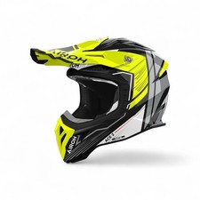 MOTORRADHELM CROSS ENDURO AIROH AVIATOR ACE 2 MLXL Weiß, Fluogelb, Grau, Ne...
