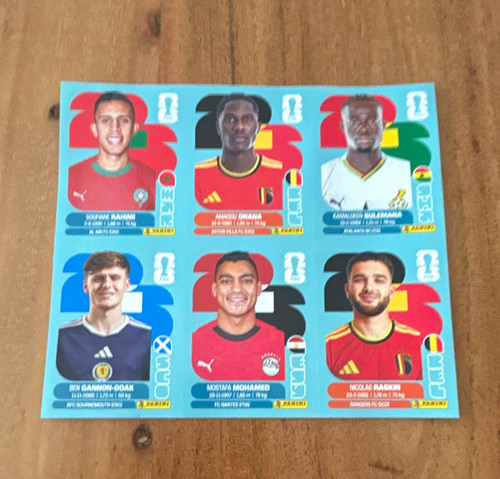 Panini fifa 2026 sticker lot - 2026,