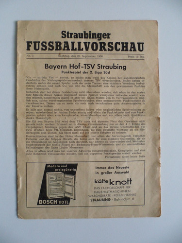 Tsv straubing bayern hof - straubing-fc,