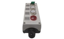 Siemens 3SB3 Bedieneinheit Ein/Aus Schalter Riemen+ Riemen- Störungstaster Steue