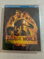 JURASSIC WORLD: EIN NEUES ZEITALTER 3D Blu-ray Dominion Wendecover Turbine NEU
