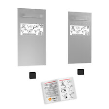 Spiegel Aufhänger Set L - Spiegelhalter inkl 2 selbstklebende Spiegelbleche