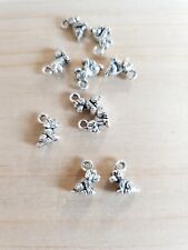 5 x Kleine Welpen Anhänger