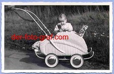Foto, Kinderwagen, Korb