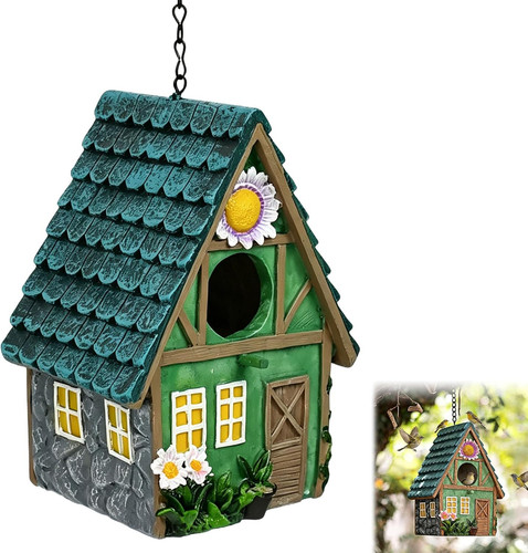 Buntes vogelhaus zum - buntes,