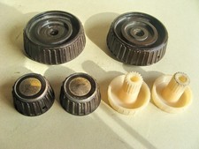 Drehknöpfe aus Röhrenradio SABA Wildbad.