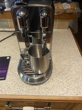 SAGE Nespresso Creatista Plus BNE800BSSUKM Edelstahl Kaffeepadmaschine